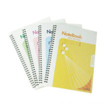 Size 254*177mm PP Cover Spiral Book Hardcover Excerise Nootbook Office Memo Pad